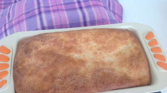 Kanapka (tost) chleb z blachy (piekarnik)