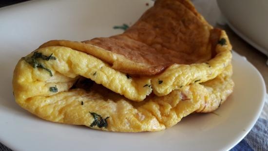 Omelet in a multicooker Cuckoo 1004f