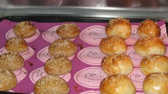 Batbouts - tortillas marroquíes en miniatura