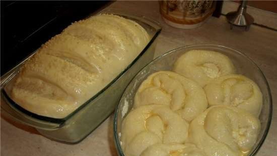 Pane di grano con patate e ricotta (al forno)