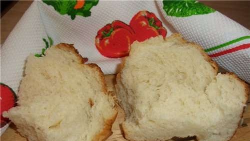 Pan de molde de trigo y patata (horno)