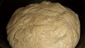 Búza kenyér maradványai (sütő)
