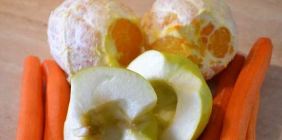 Mousse di frutta "Orange Sun" nel frullatore Profi Cook
