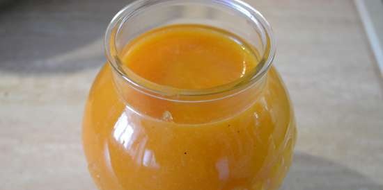Fruitmousse "Orange Sun" in de Profi Cook Multi-blender