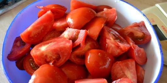 Sladké pepřové lečo s rajčaty (maďarské lecso)
