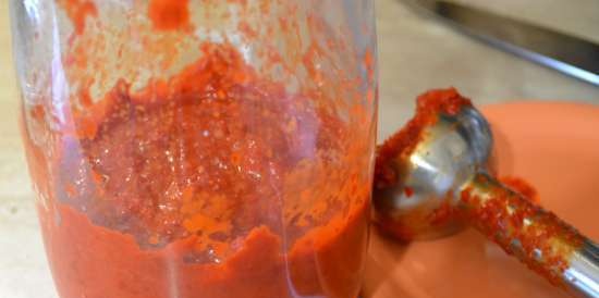Sózott chili paprika (paszta)