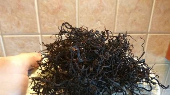 Italian macho hair (fermented willow leaf tea) *
