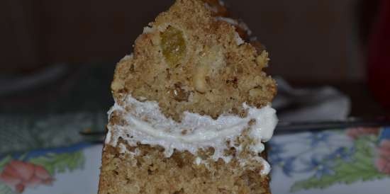 Muffin noci e uvetta (cupcakes Nordica Ware con tappi)