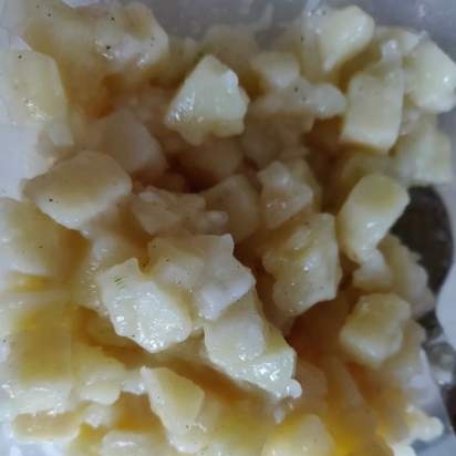 Aardappelsalade met appelciderazijn