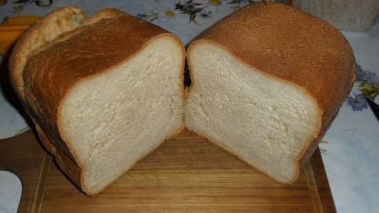 Wheat-rye bread baba for tea (bread maker)
