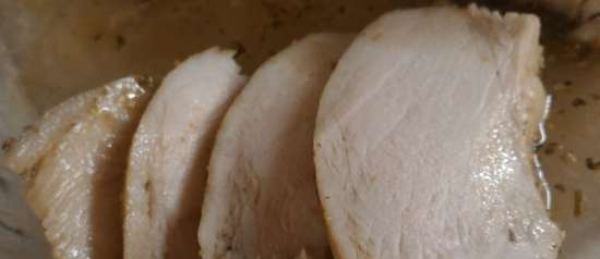 Tender csirke filé à la pastroma szendvicsekhez