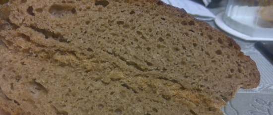 Tiroli rozs lapos kenyér
