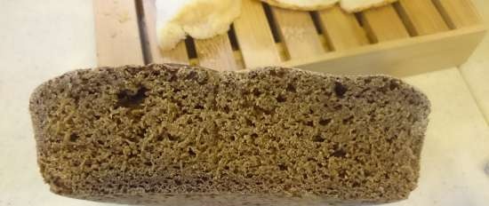 IJslands zwart brood rugbruise (gistvrij)