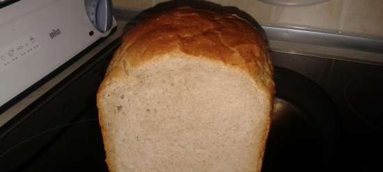 Panasonic SD 2501. Buckwheat bread