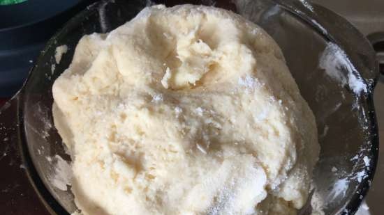 Pastel de calabaza con sabor cítrico sobre masa de cuajada