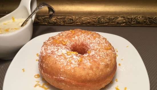 Beigne Donuts (francia) vanília mártással - Régis Trigel