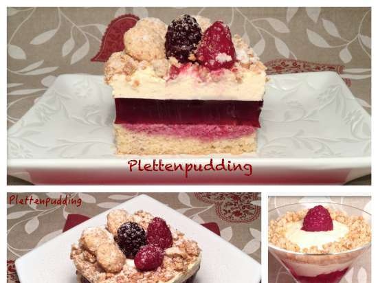 Plettenpudding dessert dal romanzo di Thomas Mann Buddenbrooks Plettenpudding