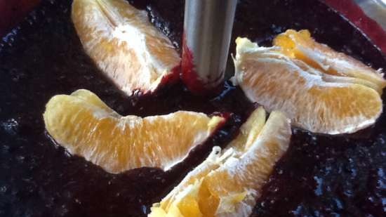 Fűszeres ribizli lekvár narancssal