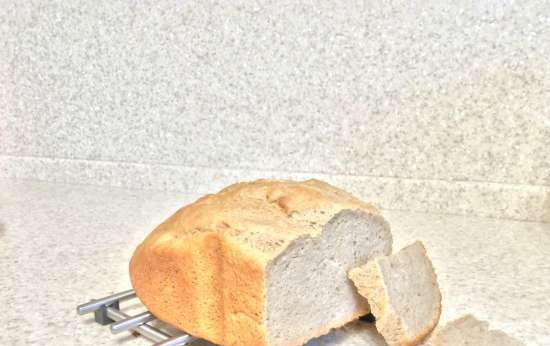 Panasonic SD 2501. Buckwheat bread