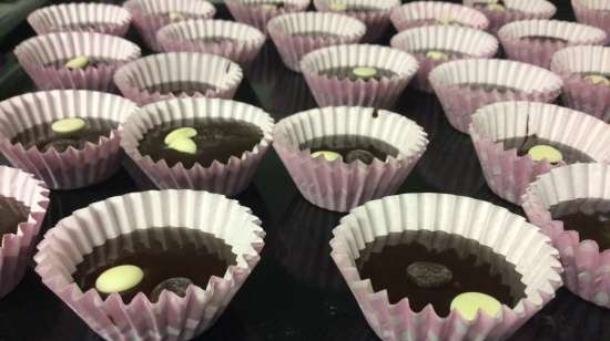 Cupcakes de chocolate pequeños