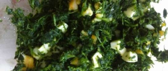 Zuppa cremosa con ortica e broccoli