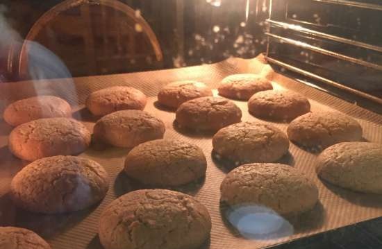 Biscotti di farina d'avena secondo GOST secondo la ricetta di Irina Chadeeva (pizzaiola Princess 115000)
