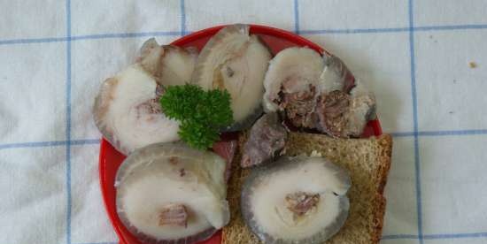 Bucce di maiale con aglio