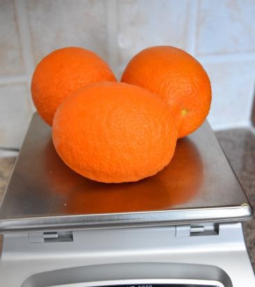 Babeczka mandarynkowa (może być zrobiona z pomarańczy)