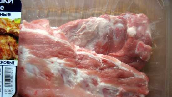 ضلوع لحم الخنزير في محلول ملحي بالخيار (العلامة التجارية 6060 سموك هاوس)