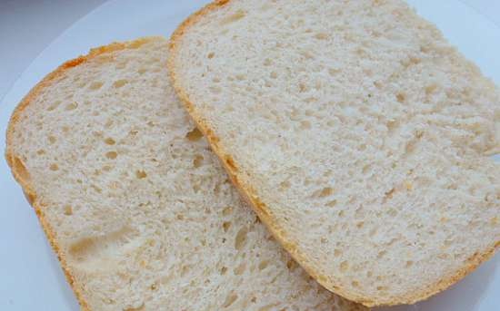 خبز أبيض خالي من السكر