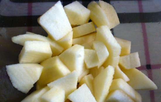 Sovány fehér kenyér hengerelt zab- és búzacsíra-liszttel, alma- és kókuszolajjal