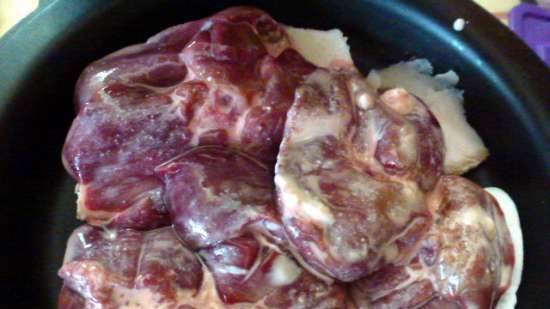 Hígado de pollo con manteca de cerdo (panadería Marca 323)