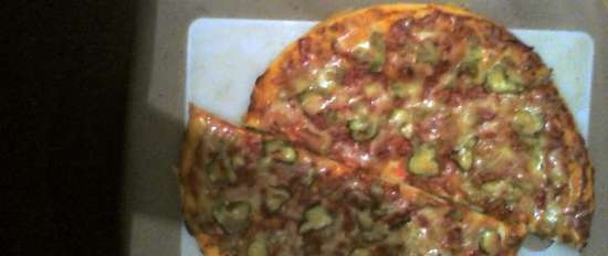 Tészta pizza kunyhóhoz (Pizza Hut)
