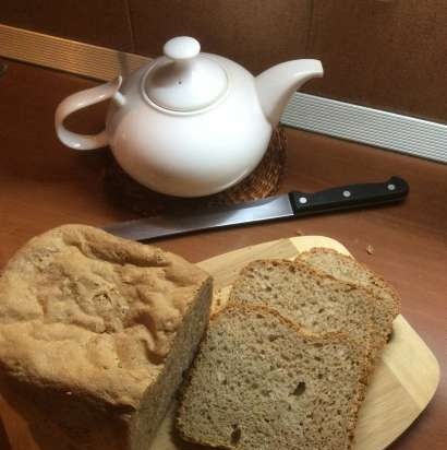 Pan integral y de trigo con harina de centeno Familia