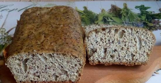 Pane con ricotta di lievito senza glutine