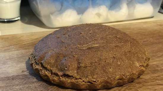 Izlandi fekete kenyér rugbruise (élesztőmentes)