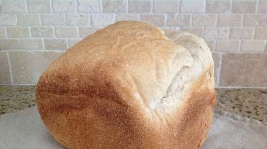 Uborka-kovászos búza kenyér Panasonic kenyérsütőben