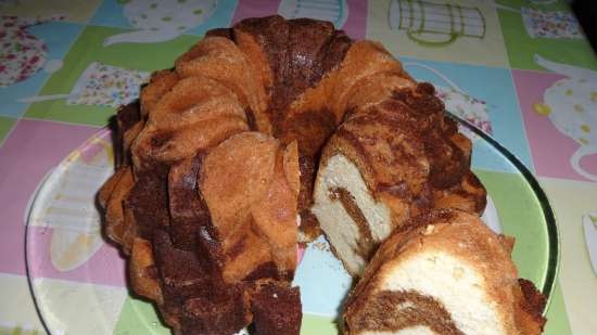 Pikantne ciasto marmurowe (Maida Hitter) / Marbleized Spice Cake (Maida Heatter)