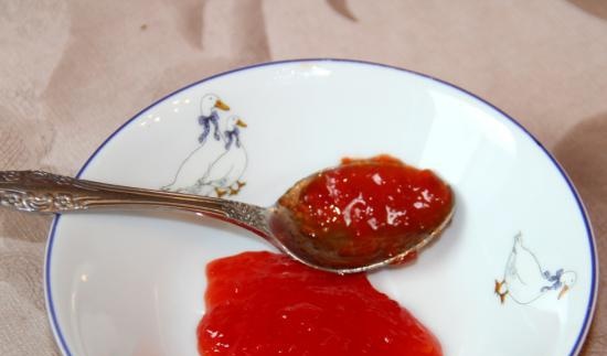 Rode chili-jam