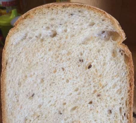 خبز أبيض يومي مع خميرة حية / مضغوطة في صانع خبز باناسونيك SD-2500