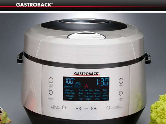 جهاز طهي متعدد الطهي Gastroback Multi Cook