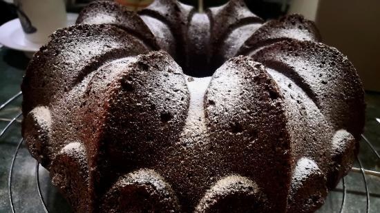 Kovászos csokoládé torta (felesleges kovász)