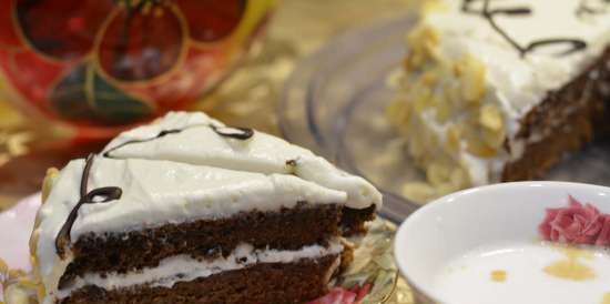 Sunday Chocolate Marshmallow Cake