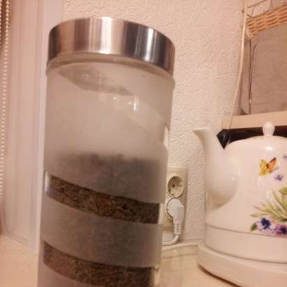 Granulált tea tűzfű virágkefékből