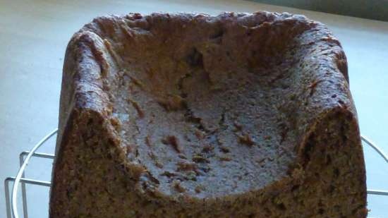 Pan solo con harina de centeno (como Westfalia) (Autor Kosh)