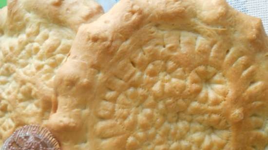 خبز طاجيكي غير