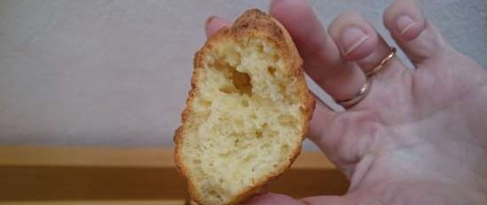 Ciastka twarogowe z mąką kukurydzianą