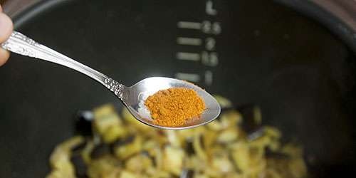 Curry vegetariano al cocco (per Zigmund e Shtain MC-DS42IH)