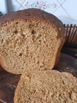 Pan ligero de trigo y centeno (horno)