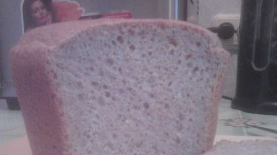 Búza-rozs kovászos kenyér az L-11 formához kenyérsütőben